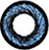 twirl blue circle lenses